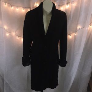 Zara knit black cardigan